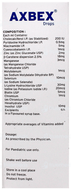 Axbex Oral Drops 15Ml